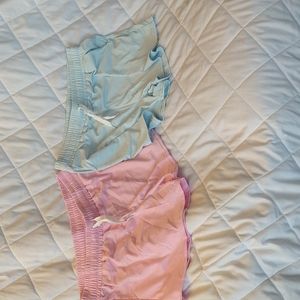 NEW 2pk Real Essentials XL Girls Athletic Dry-Fit Running Shorts w/ pockets